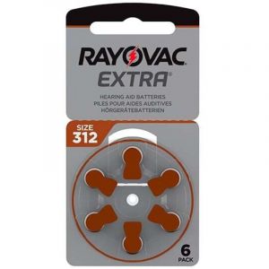 Rayovac - Pile auditive 312 RAYOVAC 1.45V 165mAh