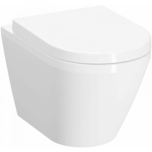 Vitra - Pack wc suspendu integra sans bride - Couleur : blanc - Blanc