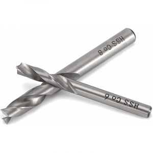 Lot de 2 Forets à Souder par Point, Foret à Dépointer HSS Co M6&M8, Ensemble Outil de Forage de Soudage en Acier à Grande Vitesse et Cobalt pour