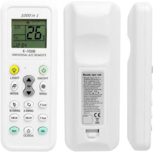 Telecommande Universelle Clim pour LG, Gree, Midea, Toshiba, Haier, Daikin, Hitachi, Sharp, Samsung, Sanyo, Hisense et Plus de 1000 Marques