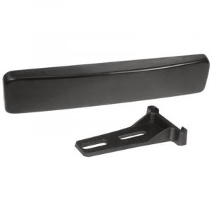 Facade Autoradio FA073 compatible avec Ford Cougar Fiesta Focus Mondeo Puma Transit Jaguar S-Type - Noir