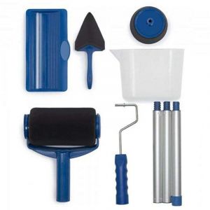 Rouleau &agrave; peinture sans couture Paint Roller Set Runner Pro pour la peinture de murs, portes, planchers, plafonds, Toit ou autre grande surface, pas