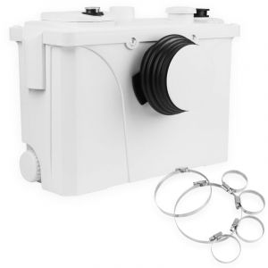 Swanew Station de relevage 700W Eaux usées wc Eaux chargées Pompage Automatique pour Eliminer