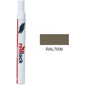 Peinture feutre retouche Gris beige ral 7006 Mat multisupport Redlack