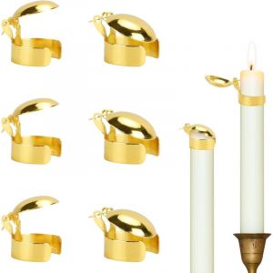 6 Pi&egrave;ces &Eacute;teignoir De Bougie, &Eacute;teignoir Automatique De Bougie, M&eacute;tal &Eacute;teignoir De M&egrave;che De Bougie, Outil Pour &Eacute;teindre Les Bougies, Convient Pour Les