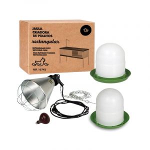 Gaun - Kit Accessoires Pour Cage &Eacute;leveuse Volailles Rectangulaire 50 &agrave; 60 Poussins