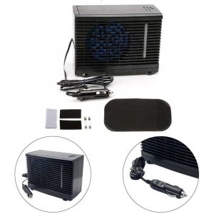 KZQ - 1 pcs Mini Climatiseur de voiture portable 12 v, Ventilateur de Climatisation multifonction Refroidisseur d'air Portable Climatiseur