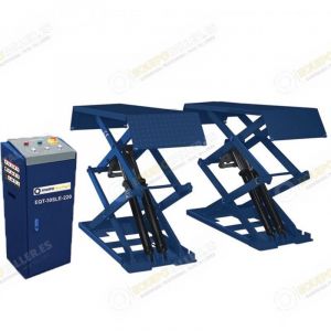 EQT - Pont &eacute;l&eacute;vateur &agrave; ciseaux 3 tonnes hors-sol