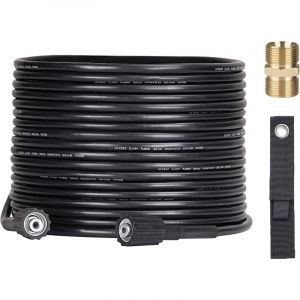Tuyau de Rechange Flexible Haute Pression 10 m, M22 x 14mm - Tuyau d'extension Résistant aux torsions - Compatible avec Karcher hd hds Kranzle avec
