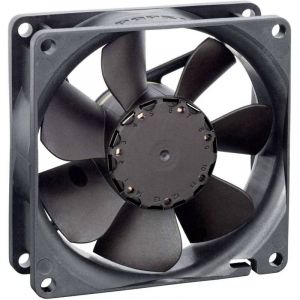 Ventilateur axial Ebm Papst 8412N 9292506125 12 v/dc 65 m³/h (l x l x h) 80 x 80 x 25.4 mm 1 pc(s)