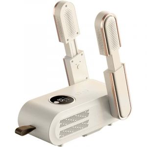 S&egrave;che-chaussures, s&egrave;che-bottes, s&eacute;choir r&eacute;glable &agrave; 180&deg; avec minuterie pour chaussures, chapeaux, gants, chaussettes