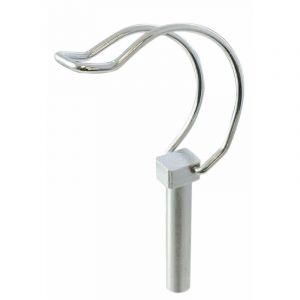 Lem Select &ndash; Goupille clips tube &Oslash; 8mm x 45mm acier zingu&eacute; &ndash; Lot de 10 &ndash; Pour tubes de diam&egrave;tre 25 &agrave; 40mm &ndash; Maintien efficace