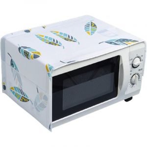 Lntyq Housse de protection anti-poussière multifonction pour four à micro-ondes/four à micro-ondes, housse anti-graisse avec poche, protection de