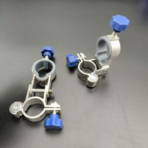 Lot de 2 supports de fixation pour parapluie, support de parapluie, support de parasol r&eacute;glable pour chaise de jardin, parasol, patio, balcon,