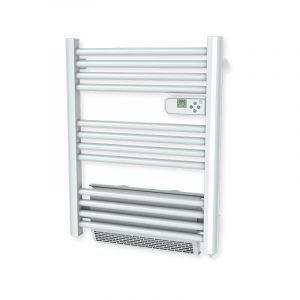 Seche-serviette mini 500W + soufflerie 1000W - Blanc - Carrera