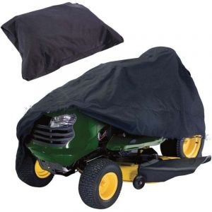 Housse Tondeuse Autoport&eacute;e, 210d Tissu Oxford Bache Tondeuse &agrave; Gazon, Imperm&eacute;Able Protection UV Housse pour Tondeuse pour Tracteur de