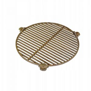 GRIL RONDE EN FONTE DIAM&Egrave;TRE DE LA GRILLE 55 cm