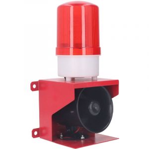 Alarme de Sir&egrave;ne Industrielle, Alarme Lumineuse Sonore 35 W 115 DB Facile &agrave; Installer en Cas d'urgence (Prise UE 220V).