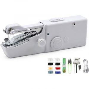 Anlising Machine &agrave; Coudre Manuelle, Machine &agrave; Coudre Portable, Mini Machine a Coudre, Machine a Coudre a Main, D&eacute;butant Mini Machine a Coudre