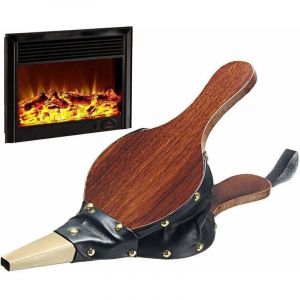 [JAMAIS UTILIS&Eacute;] Vente chaude-Soufflet de chemin&eacute;e et bouffadou Soufflet Pour Chemin&eacute;e Souffleur &Agrave; Bois Vintage Soufflet De Chemin&eacute;e Int&eacute;rieur