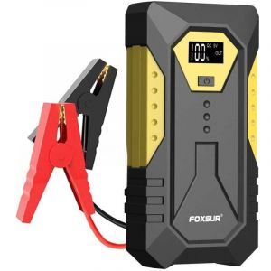 Ulisem - demarreur batterie voitureBooster de batterie 800A 26800mAh Démarreur d'urgence portable (essence 6.0 ou 5.0L diesel) Démarreur d'urgence de