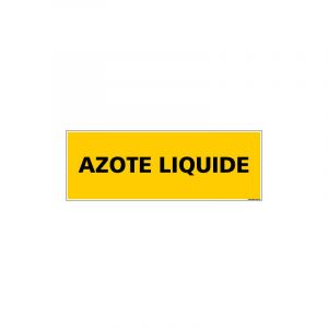 Signaletique.biz France - Panneau de Signalisation azote liquide (C1311) - Aluminium 2 mm - 980 x 350 mm