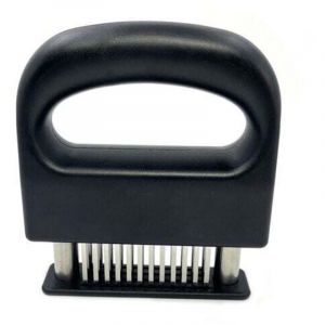 Attendrisseur de Viande, Attendrisseur &agrave; viande manuel &agrave; 48 lames en Acier Inoxydable pour attendrir le steak de boeuf