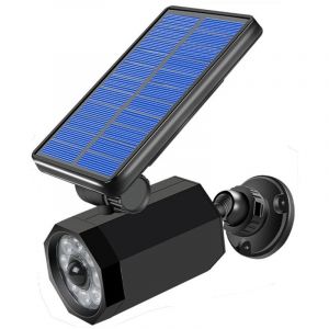 Caméra de simulation solaire d'extérieur avec détecteur de mouvement