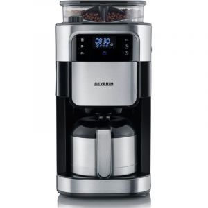 Severin - Cafeti&egrave;re filtre 8 tasses 1000w inox/noir KA4814