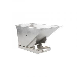Matisère - Benne à déchet auto-basculante inox 304 - 1100 litres - LTS1100