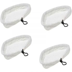 4Pcs Serpillères Balai à Vapeur Triangulaire en Microfibre pour H2O、X5、S302、S001 Mop
