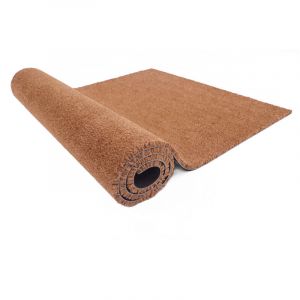 Paillasson 100% Coco pour l'ext&eacute;rieur couvert 80 x 100 cm Naturel