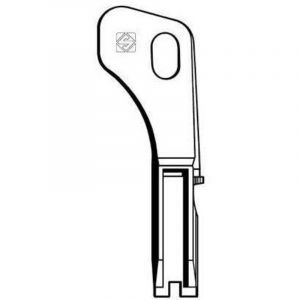 Cl&eacute; Plate Fichet Ft510 Silca