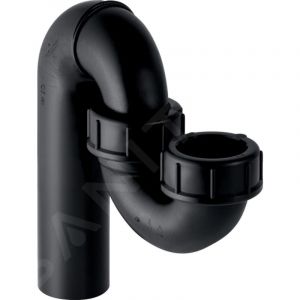 Accessoires - Siphon pour &eacute;viers, avec raccord &agrave; joint am&eacute;ricain, entr&eacute;e / sortie verticale, d 50 mm, d1 56 mm 152.041.16.1 - Geberit