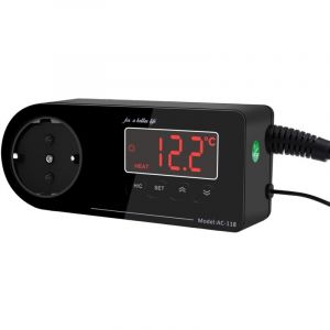 Thermostat Terrarium Prise Thermostat Thermostat Terrarium Jour Nuit avec Sonde Temperature pour Aquarium et Reptiles