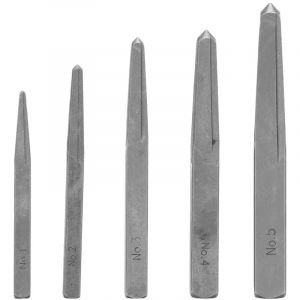 Extracteur de vis, extracteur de vis Lourd 5 pièces, Boulon endommagé cassé, Outil de Retrait Facile, Type carré