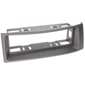 Facade autoradio 1DIN compatible avec Renault Megane 1 96-02 - Gris