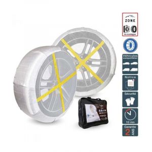 Chaine &agrave; neige textile Homologu&eacute;es loi montagne pour pneu 215/35R17 Polaire 0G81-PRSC-15