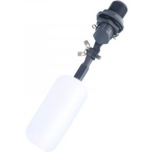 R&eacute;servoir d'humidificateur &agrave; flotteur fiable en 3 parties avec entr&eacute;e de 1/2 pouce, vanne &agrave; bille, vanne de remplacement pour flotteur de bassin