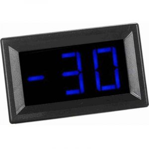 XH-B310 Thermom&egrave;tre num&eacute;rique industriel 12 V Compteur de temp&eacute;rature Testeur de thermocouple M6 de type K -30 800 ℃ Thermographe haute pr&eacute;cision