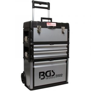 Bgs Technic - caisse a outils valise a roulette vide