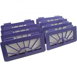 Kit d'accessoires Premium Neato I 10 filtres HEPA Neato XV Signature Pro de remplacement pour Neato XV et Vorwerk VR 100