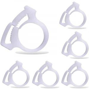 6 pi&egrave;ces B15 pinces de fixation du tuyau de balayage de piscine, convient pour le nettoyeur de piscine Polaris 180 280 360 380 480-