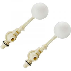 2PCS Vanne &agrave; Flotteur avec Bras r&eacute;glable, Vanne &agrave; flotteur &agrave; pression diff&eacute;rentielle,Vanne de Flotteur de 1/2"pour Bassin &agrave; Eau, ，robinet &agrave; tournant