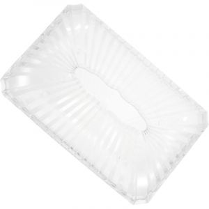 Bo&icirc;te &agrave; Mouchoirs Acrylique Transparent Cube De Rangement pour Mouchoirs pour Salon Et Bureau