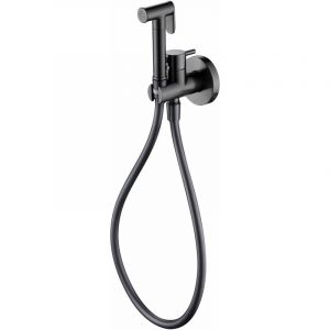 Imex - Robinet de bidet avec mitigeur Mod&egrave;le munich Couleur noir Finition en m&eacute;tal noir gun [ &reg;]