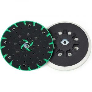 Plateau ponceuse 150 mm avec aspiration de poussière - Filetage de raccordement M8 - remplacement du festool plateau ponceuse, compatible avec le