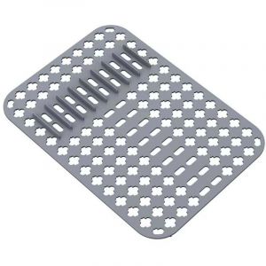 1 Pi&egrave;ces Tapis de Protection en Silicone pour &Eacute;vier de Cuisine 40&times;29cm Tapis D'&eacute;vier en Silicone D'&eacute;vier Tapis Protecteur D'&eacute;vier Pliable R&eacute;sistant &agrave;