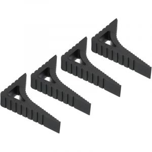 4 Pcs But&eacute;es de Porte, But&eacute;e de Porte But&eacute;e de Porte en Caoutchouc Cale Petite Cale de Porte But&eacute;e de Fen&ecirc;tre Robuste pour le Bas du Sol de la Porte
