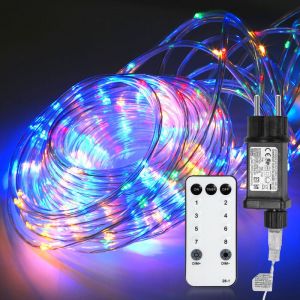 Vingo - Tube lumineux led avec télécommande Extérieur/Intérieur Tube lumineux Intérieur Chaîne lumineuse—Multicolore—30m